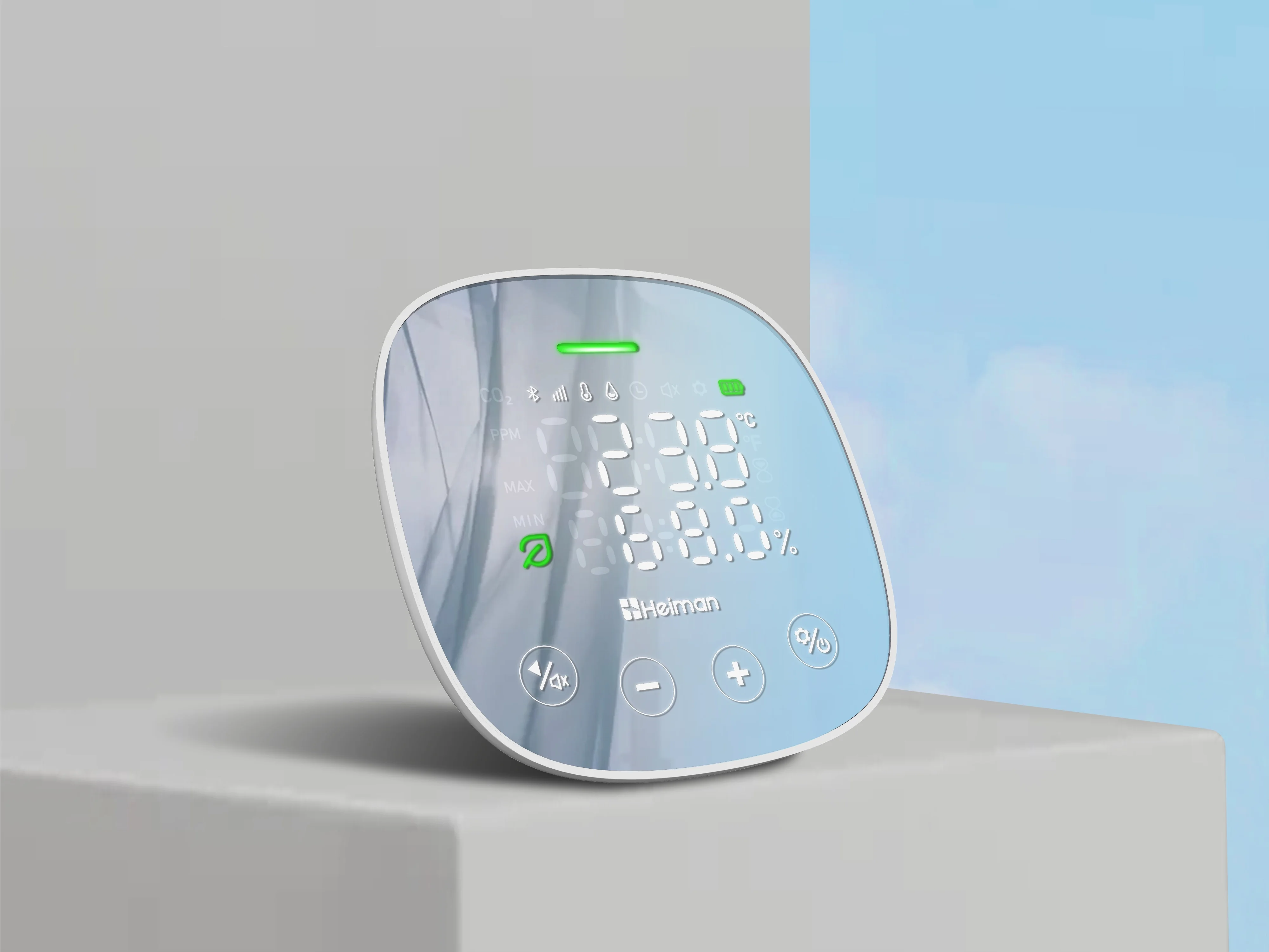 Multi-function Air Quality Detector Indoor co2 detector alarm tuya zigbee Temperature and Humidity sensor