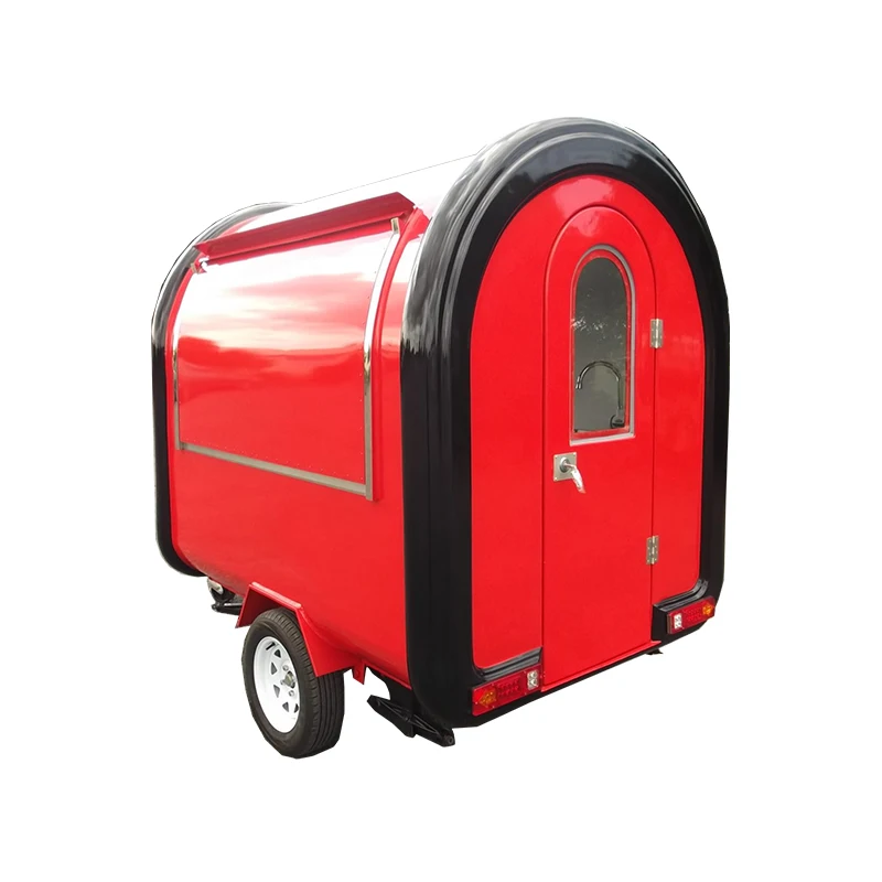 USA Standard Truck Wholesale Price Food Trailer High Quality Ice Cream Waffle Pizza Oven Fryer Griddle Wire Coffee Carts