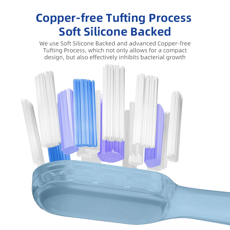 Vibrosonic Toothbrush Manufacturer Private Logo 60 Automatic Sweep Electrical Smart  Pressure Sensor Sonic Electric Toothbrush