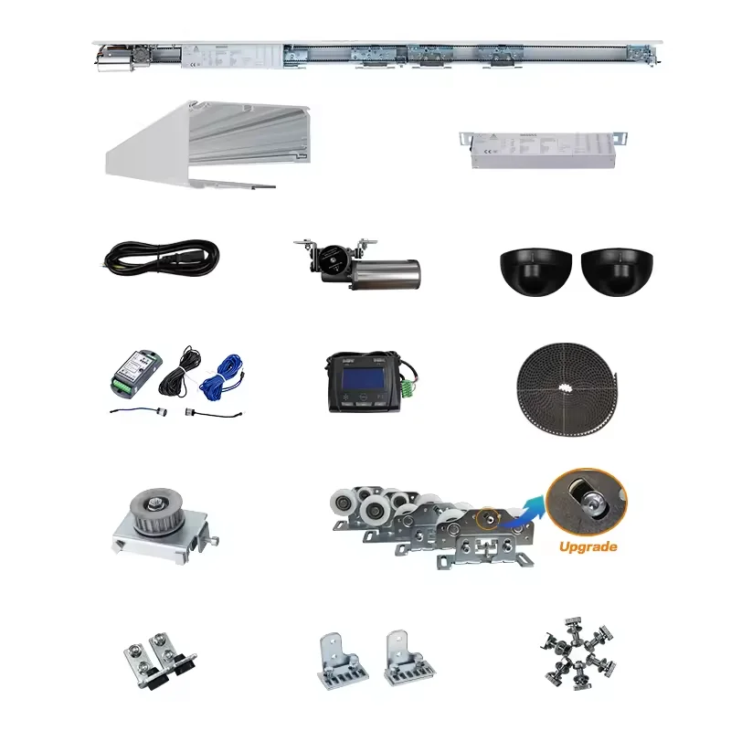 TURTECH 6S Automatic sliding door European standard EN16005 operator powerful motor digital controller