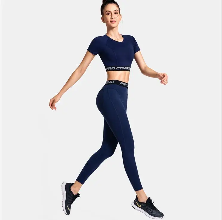 Wholesale Ladies Gym Sports Wear Girls Athletic Workout Suit OEM Custom Women Fitness plus size Yoga Set for women