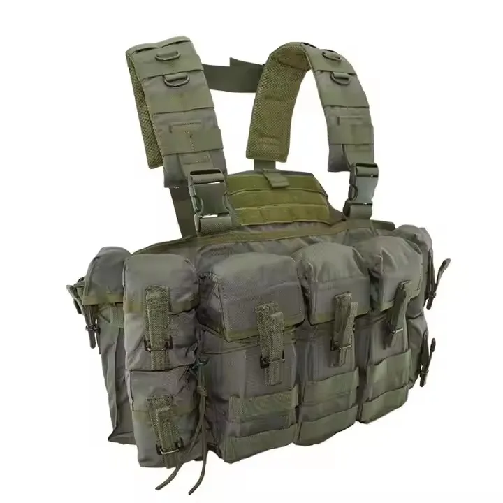 Customized Tactical Tool Vest Camouflage Tactical Vest With Multi-pouches Adjustable Molle Vest