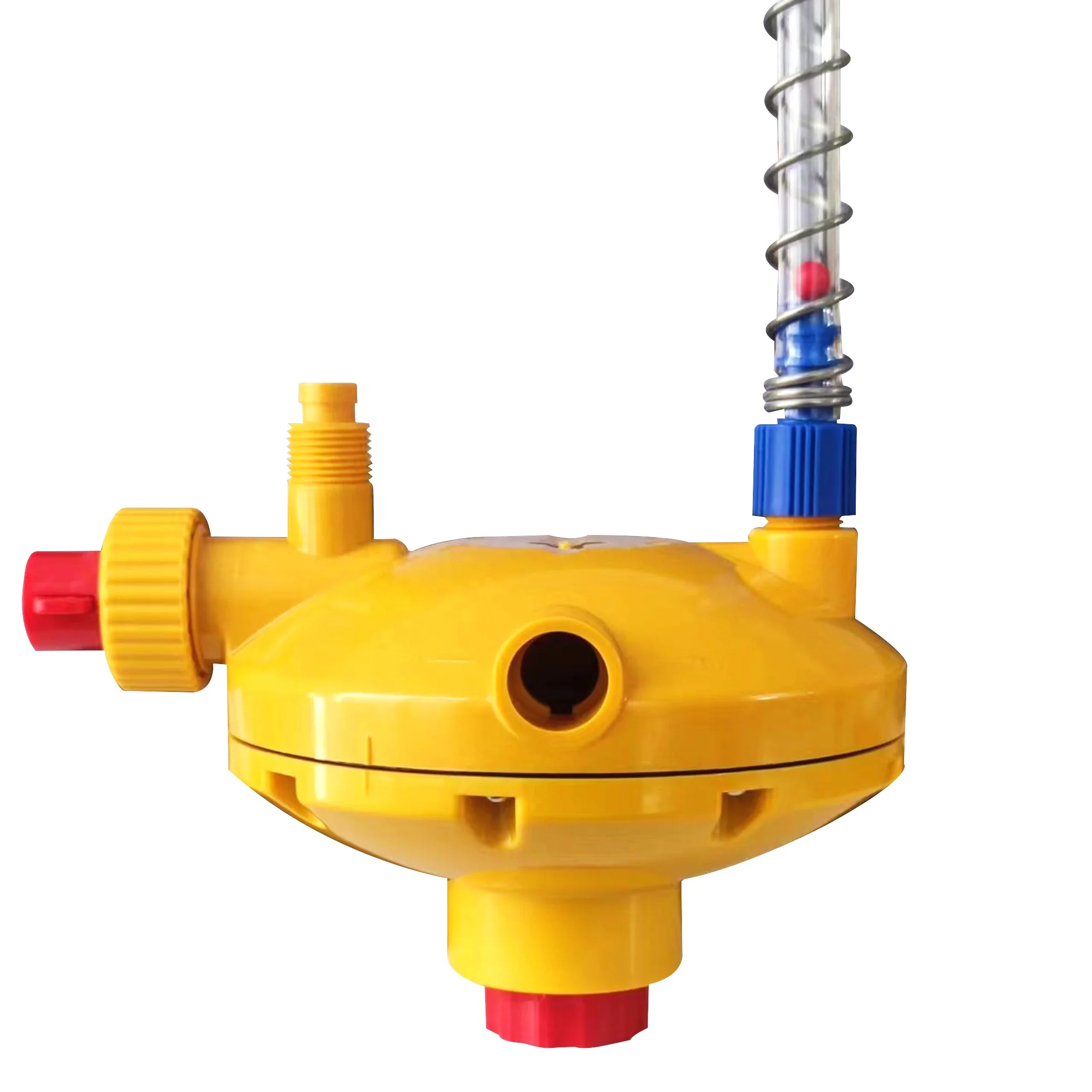 Agrieso Automatic Yellow Water Pressure Regulator For Poultry Broiler Chicken Drinking System