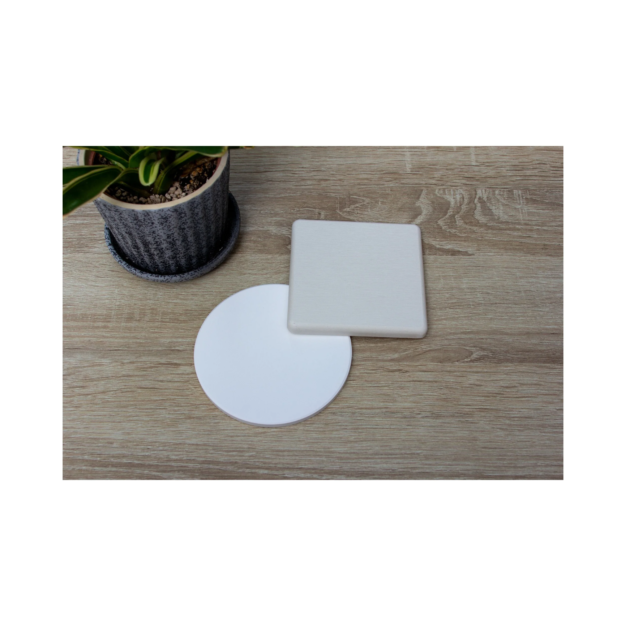 Wholesale Custom Logo Paper Printed Placemat Accessories Cup Mat Round Beer Ceramic
