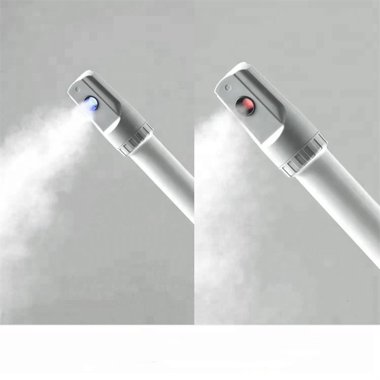 Professional steamer with magnifying light hot and cold facial mist