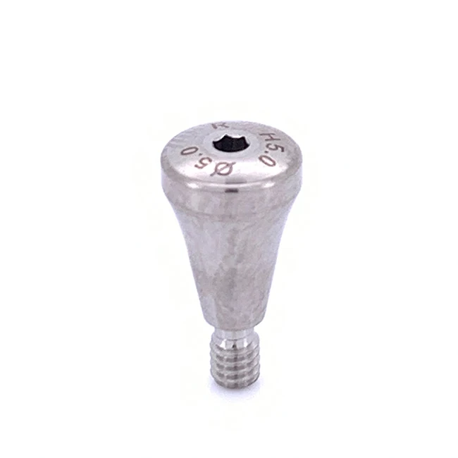 Healing Abutment for Dental Implant Factory OEM Titanium Abutment Osstem Dentium Nobel Straumann