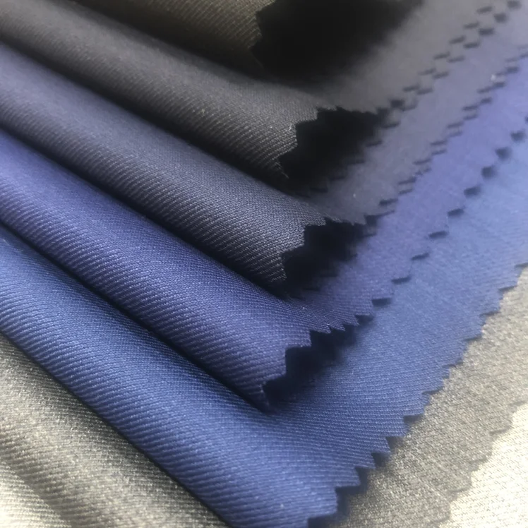 Merino wool in twill plain colors for suiting fabrics ready to ship