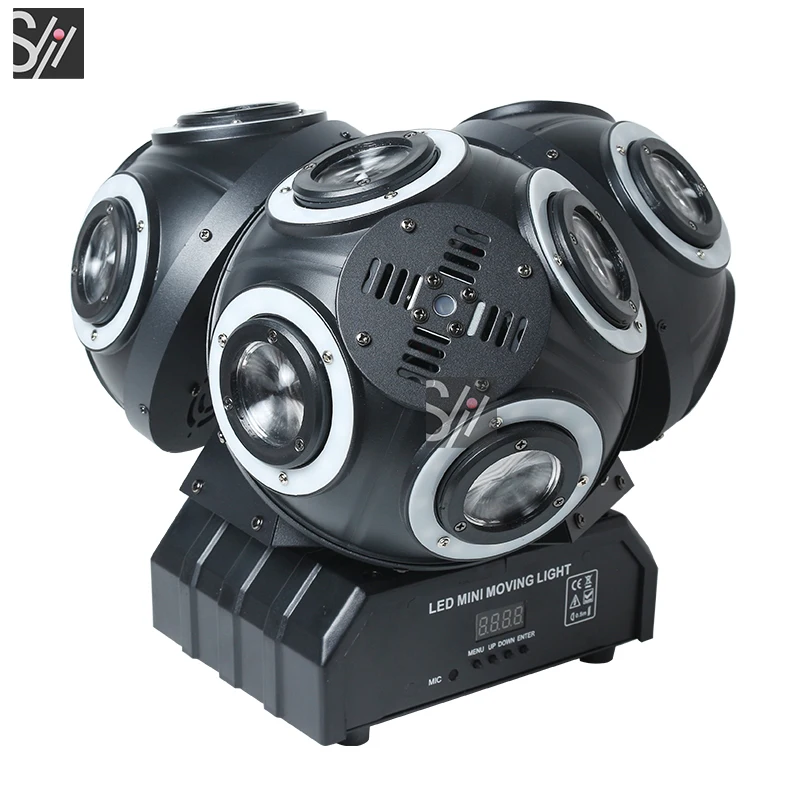 180W RGBW 4in1 LED Beam Moving Head Light 3 Heads Beam with RGB Laser Stage Lighting Projector DMX DJ Disco Bar Party Lights