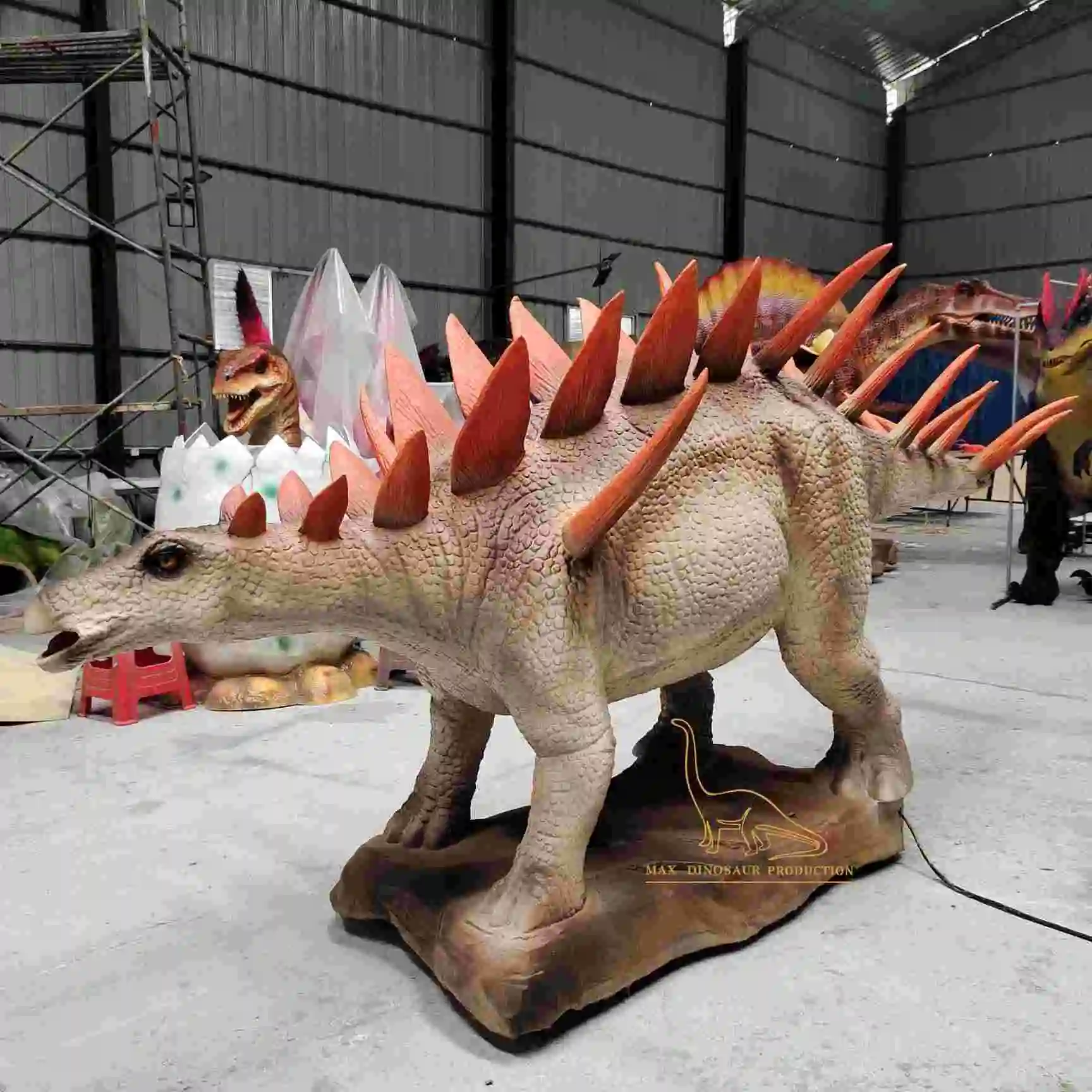 Zigong Animatronic Dinosaur Model Factory Museum Large Life Size T-rex Dinosaurio Supplier