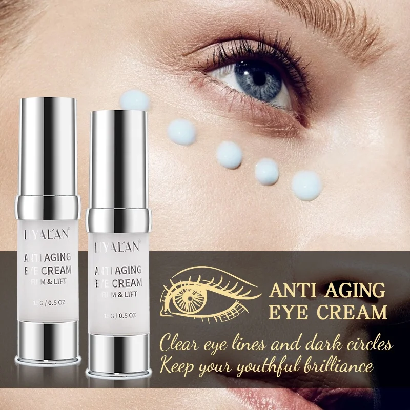 Private Label Vegan Vitamin C Skin Firming Lifting Repair Fine Lines Anti Aging Wrinkle Under Eye Cream