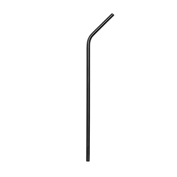 RTS Bulk Customized Logo Eco Friendly Reusable Food Grade 304 Stainless Steel Metal Colored Straw With Brush