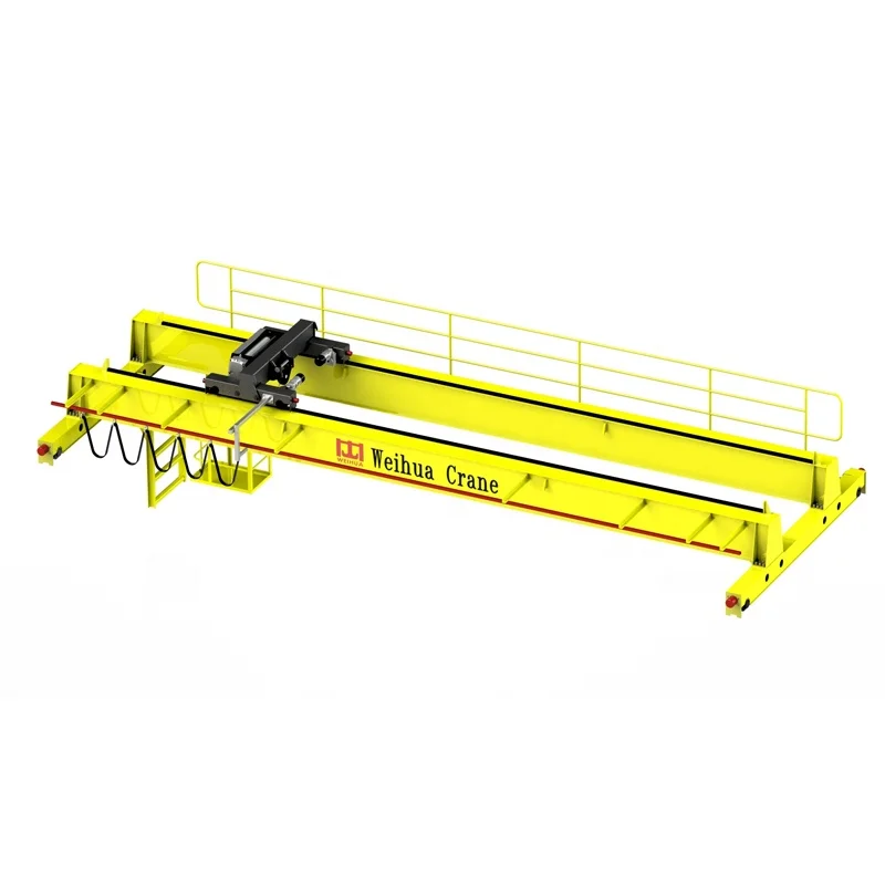 WEIHUA Double Girder Electric Hoist Overhead EOT 25 5 ton Crane Trolley