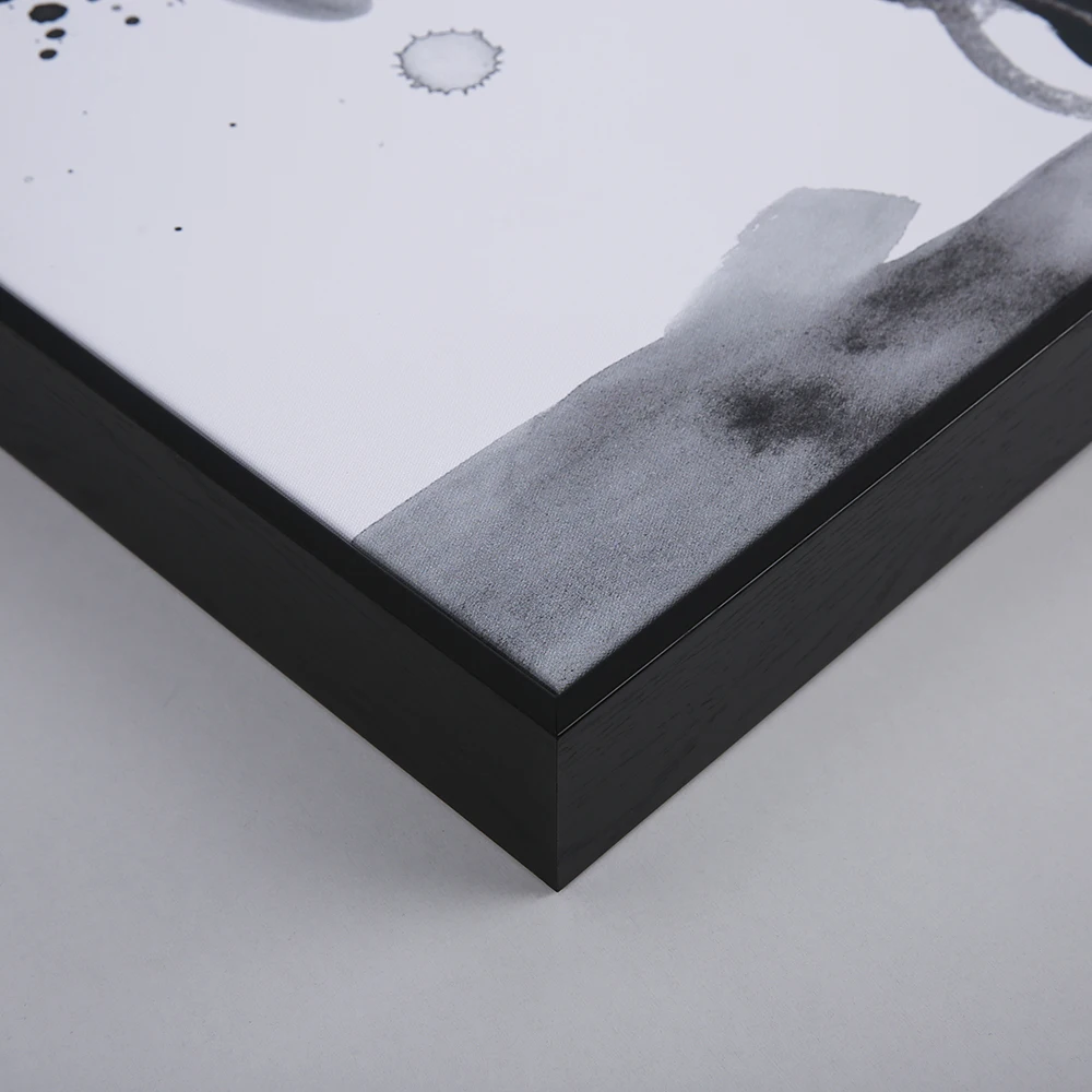 
Modern picture custom abstract canvas print with frame for living room floating framed canvas 