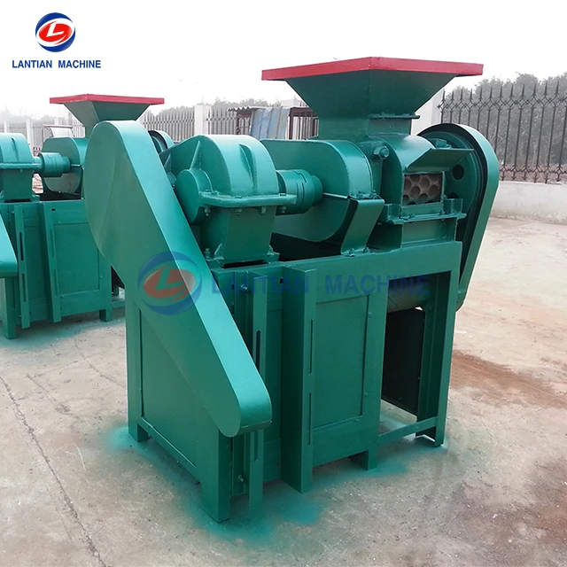 Small automatic working coal coke 290 ball pressing machine sawdust ball briquette making machine