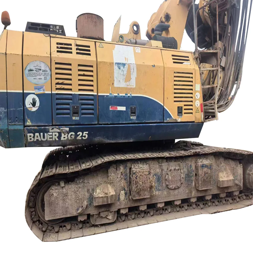 Б/у BAUER BG25 роторная буровая установка гидравлическая