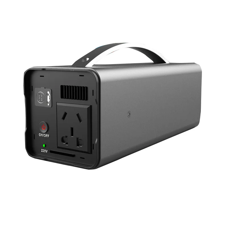 Portable power station Mini solar generator kits 200W UPS Camping power bank for laptop mobile phone