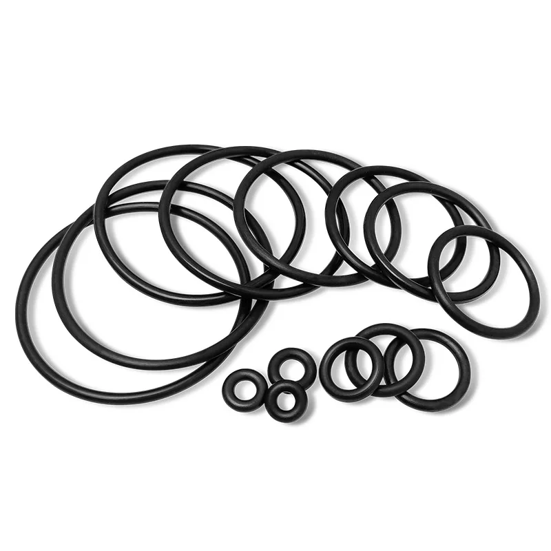 Outlet rubber seal NBR HNBR EPDM black ptfe o-ring food grade silicone rubber o-ring Seal Rubber o ring manufacturers