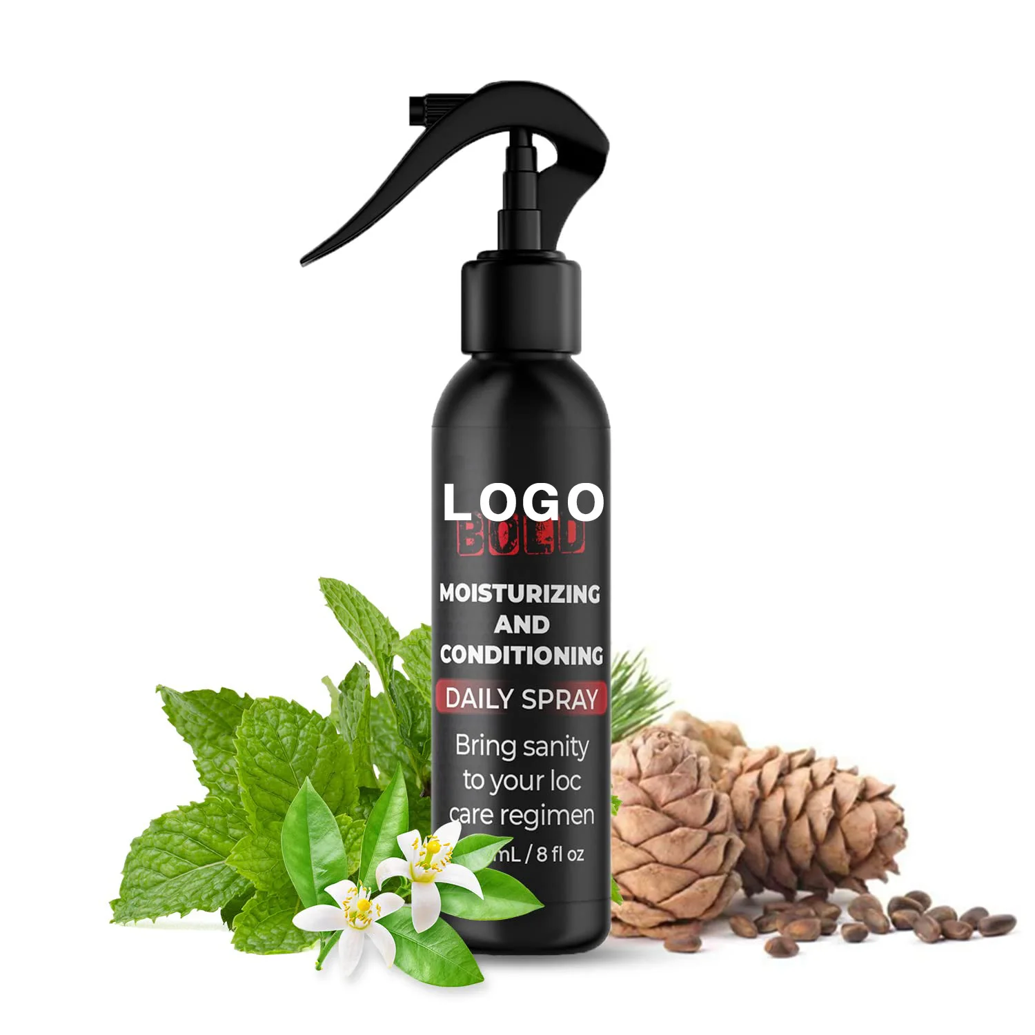 Private Label Hair Scalp Moisturizer Conditioning Spray for Dreads Hair Spray Heat Protectant Spray For Hair