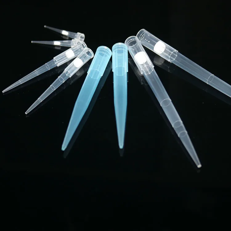Lab Supplies Micro Gilson blue Plastic Disposable Pipette Tips