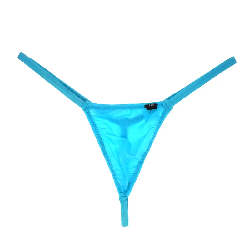
Gay Mens Thongs Underpants Translucent Bikini Nylon Breathable Men underwear G Strings Jockstrap 