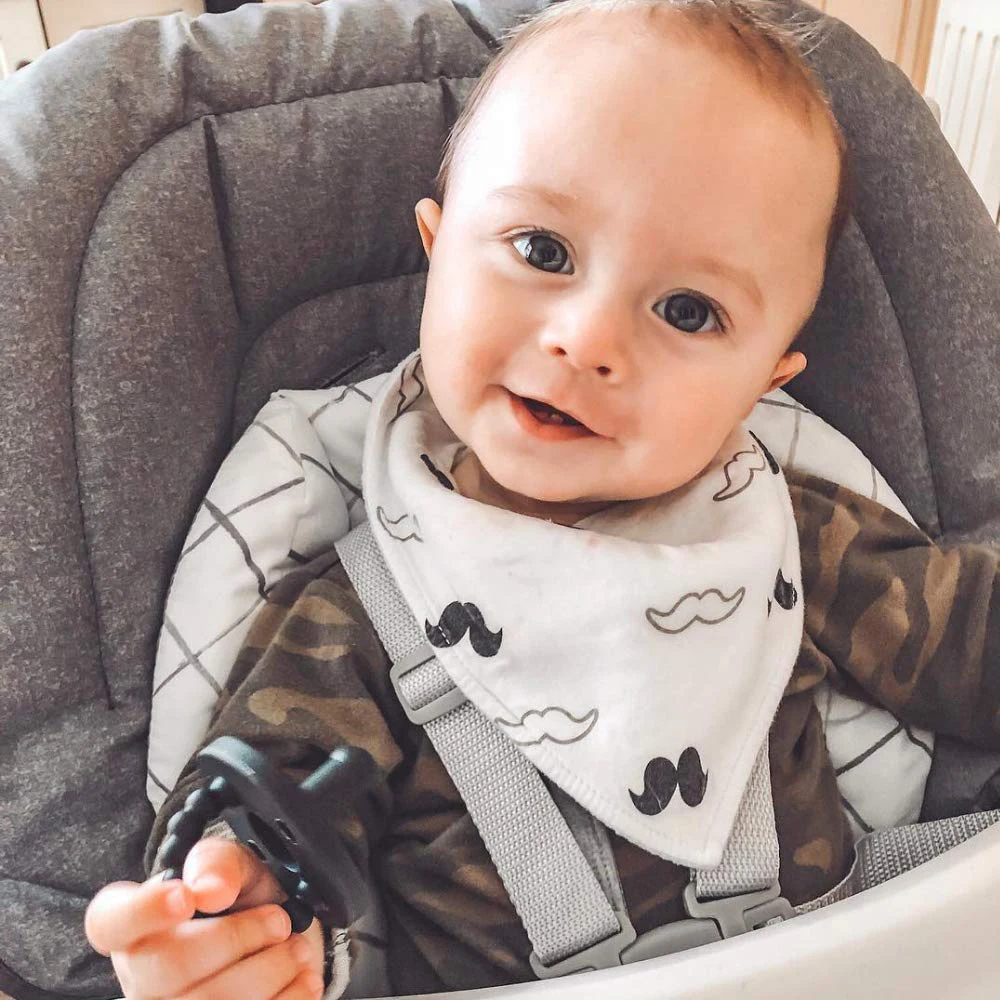 
organic cotton baby bandana bibs drool bibs bandana Snap Drool Bibs for Baby Boys for Drooling Eating Teething 