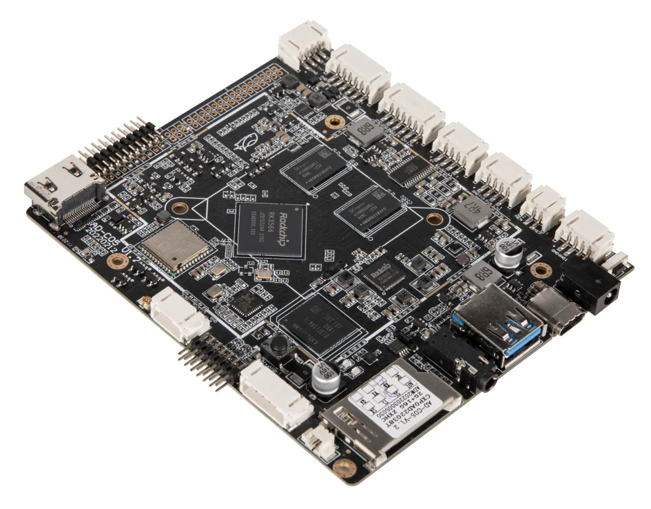 Android 11 Встроенная Материнская плата OEM LVDS EDP MIPI 1 8 GHz системная для киоска