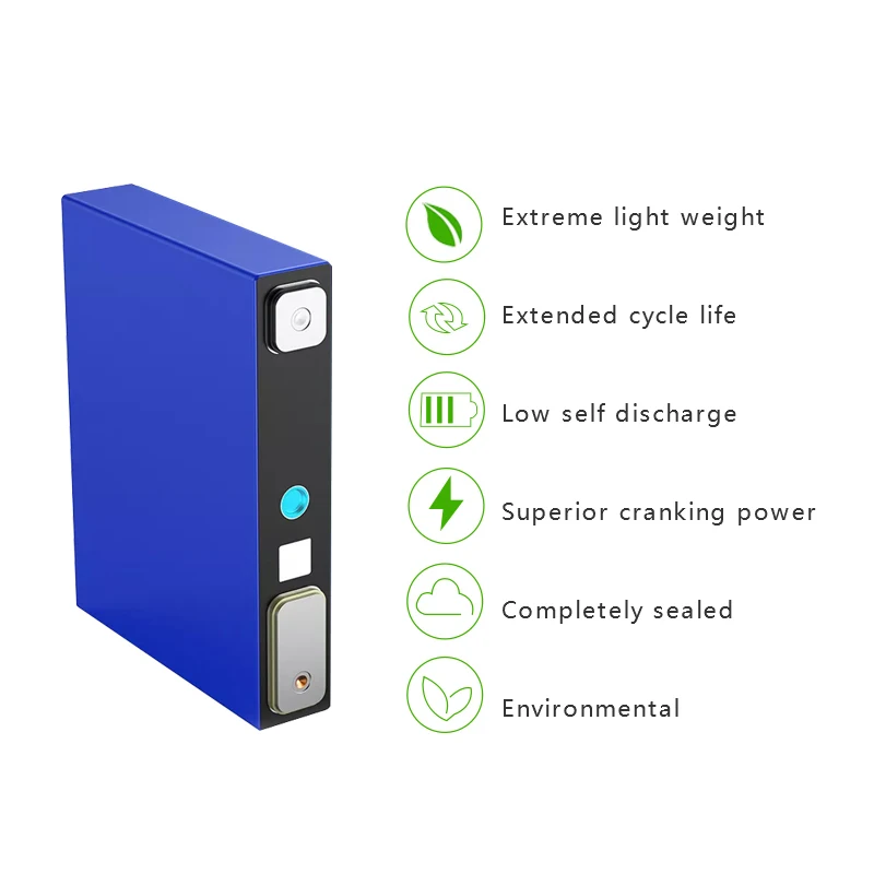 Grade A Lifepo4 Battery Cell 3.2V 52AH 200AH 280AH 302AH Prismatic Lipo4 Batterie Baterias De Litio Lithium Ion Batteries Pack
