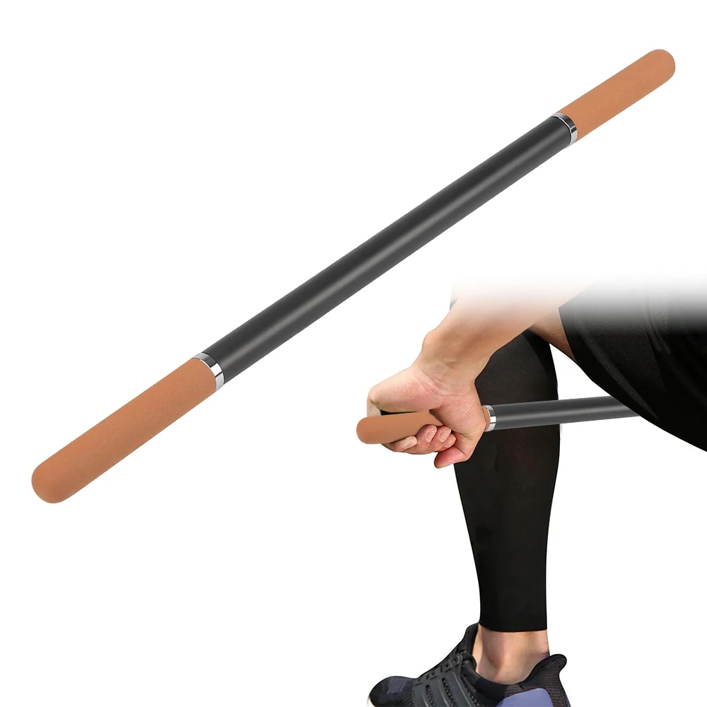 Myofascial Release Roller Muscle Roller Massager for Athletes Deep Tissue Massage Wooden Roller Stick
