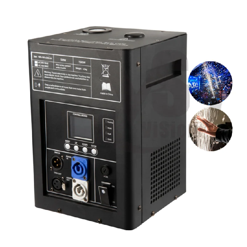 Видение бенгальский огонь фонтан холодной Пиро свечи фейерверк машина для свадебной сцены