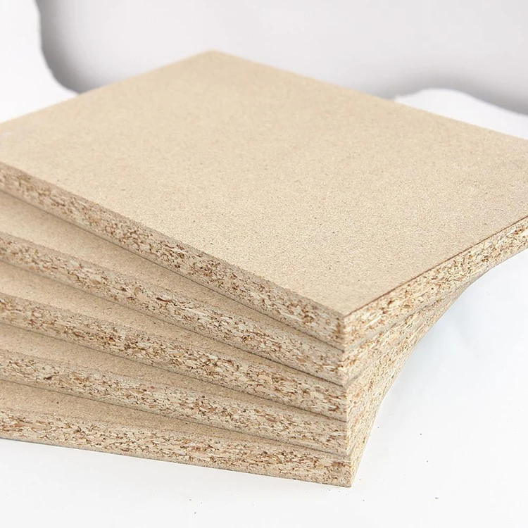 Home Decoration Furniture Chipboard Sheet Manufacturing Flakeboards, Plain Melamine Faced Particle Board