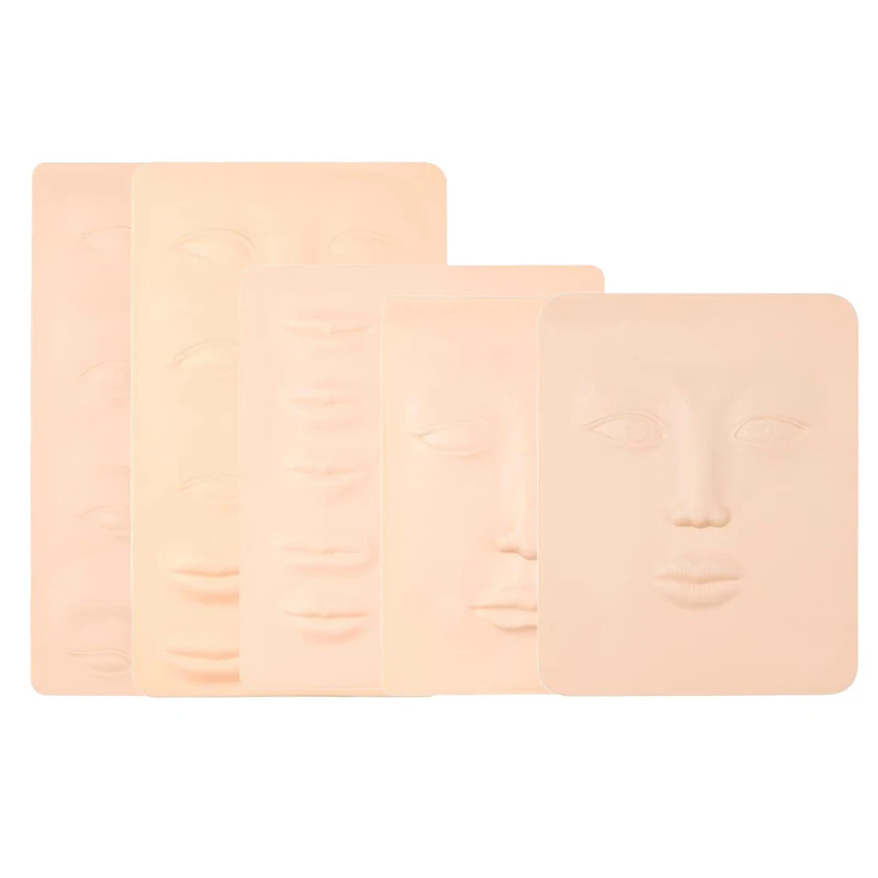 Professional Accessories Silicone Lip Eyebrow Blank Artificial Tattoo Practice Skin Microblading Permanent Makeup Fake Skin