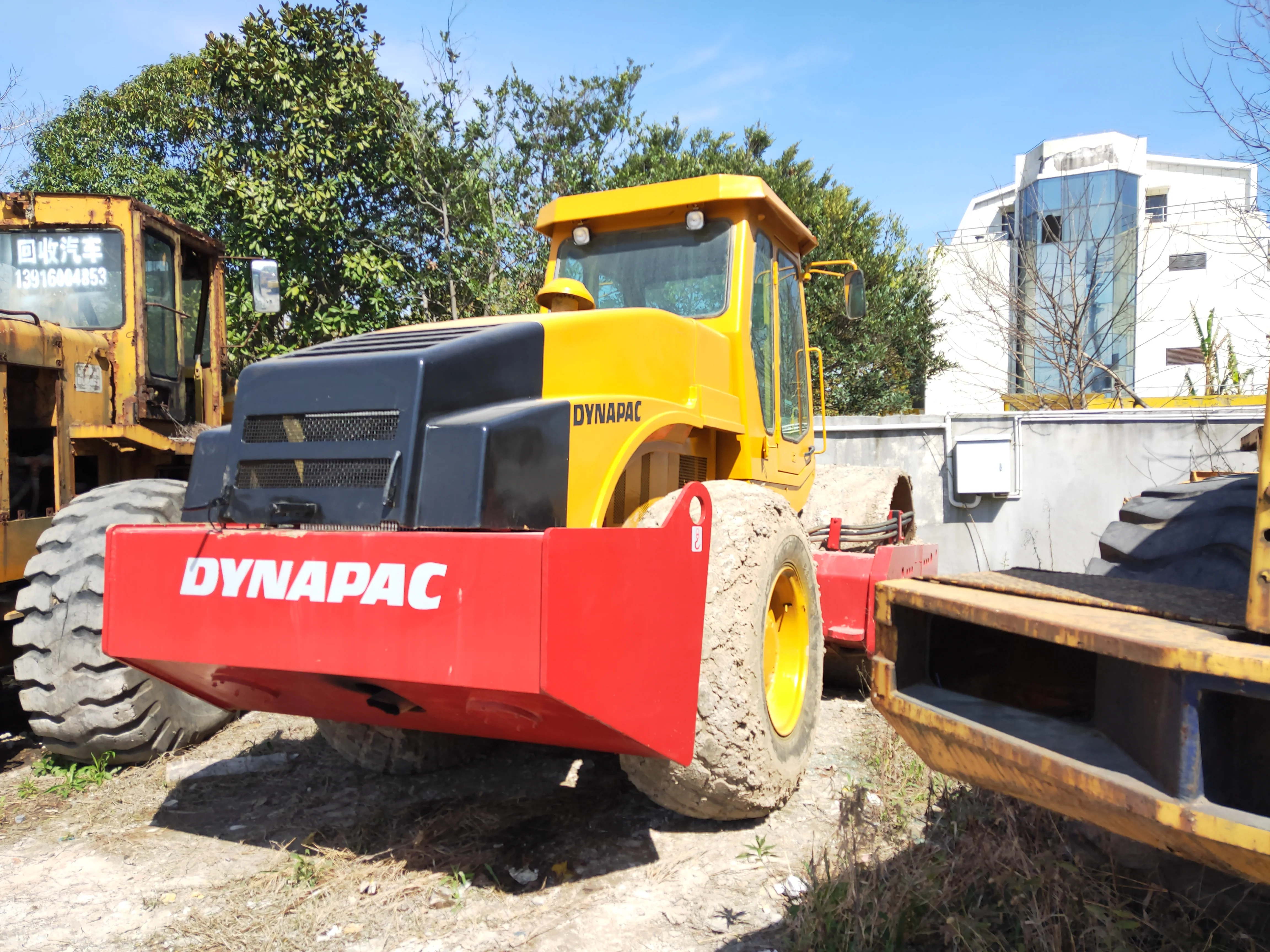  Подержанный ролик катушки Dynapac CA602D CA30D CA251D CA25D для продажи с хорошей производительностью и хорошим