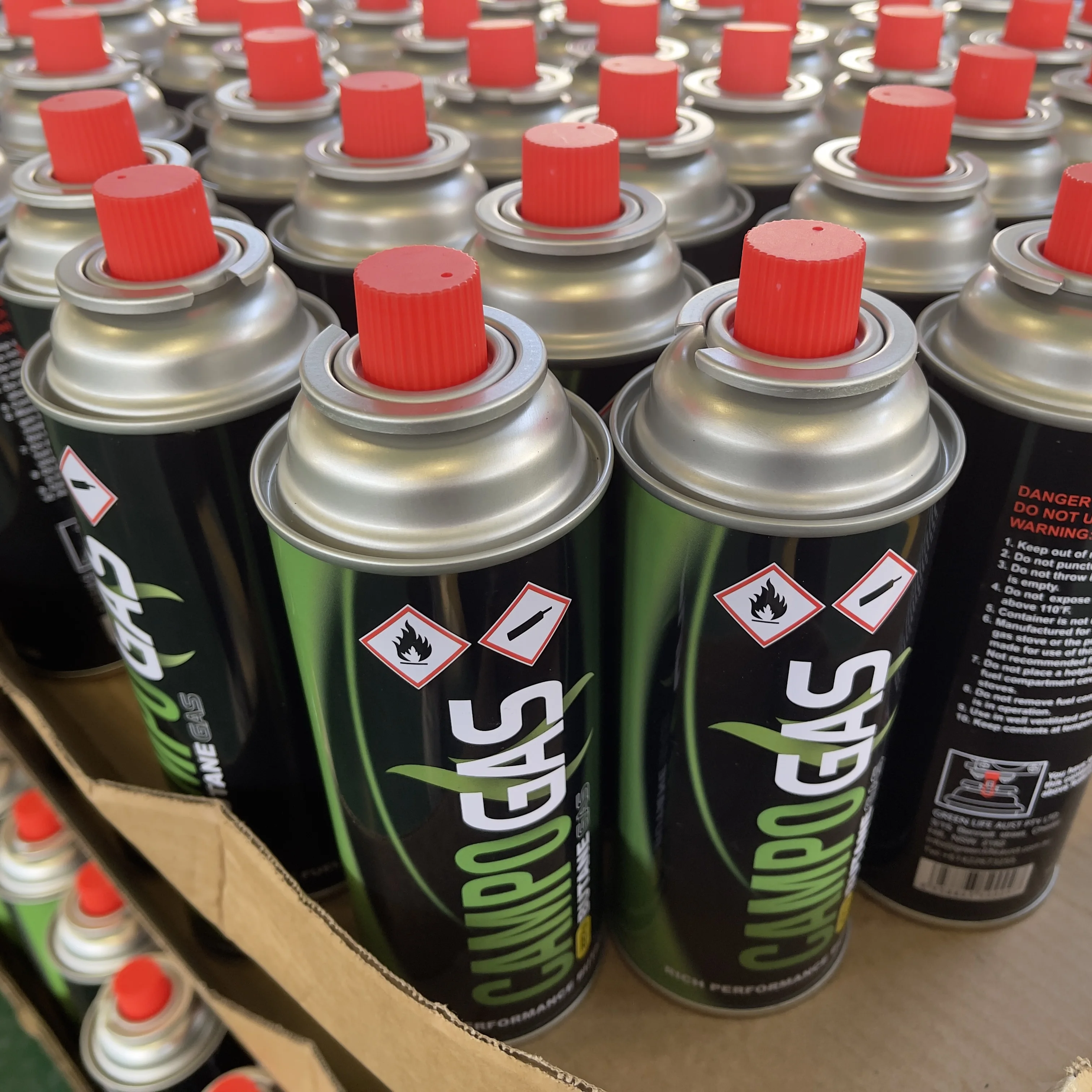 2025 New Butane Gas Fuel Canister Outdoor Barbecue Portable Gas Stove Camping Home Butane Fuel Gas