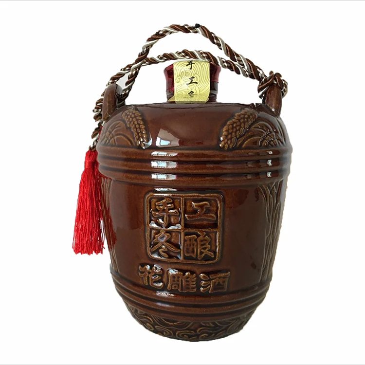 
 Янтарный цвет и вкус немного сладкое ShaoshanJianshui ручной работы зимнее вино Huadiao  