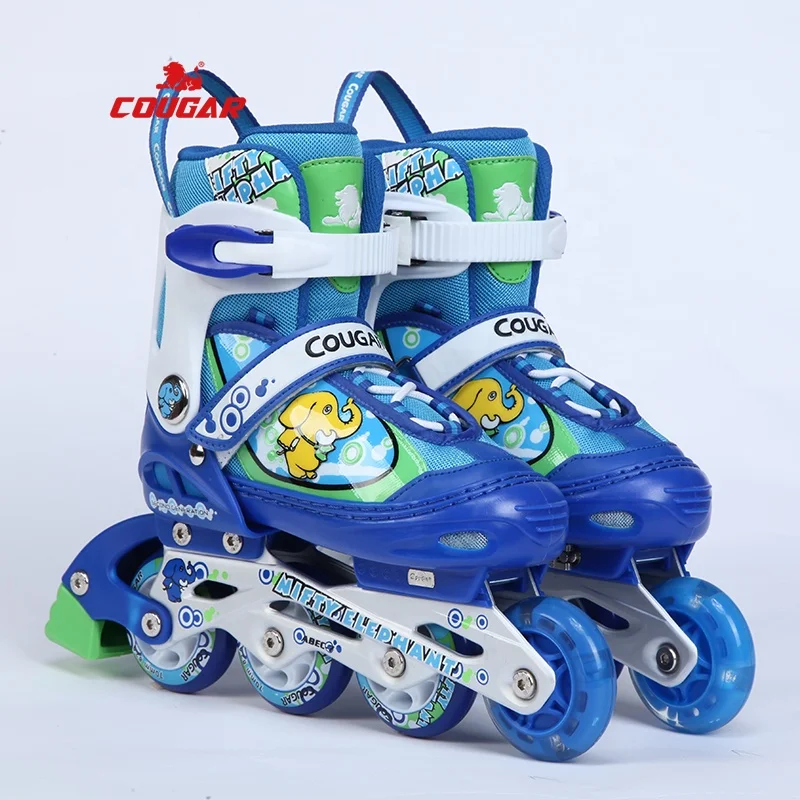 Wholesale Comfortable Children Skating Shoes 4 Wheel Roller Skates