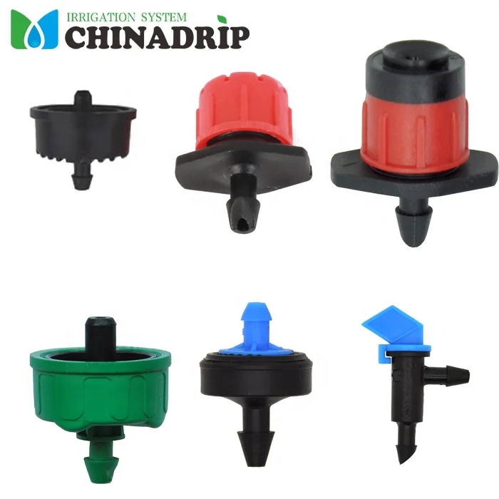 Irrigation System Agriculture Drip Irrigation Adjustable Pressure Compensating Dripper