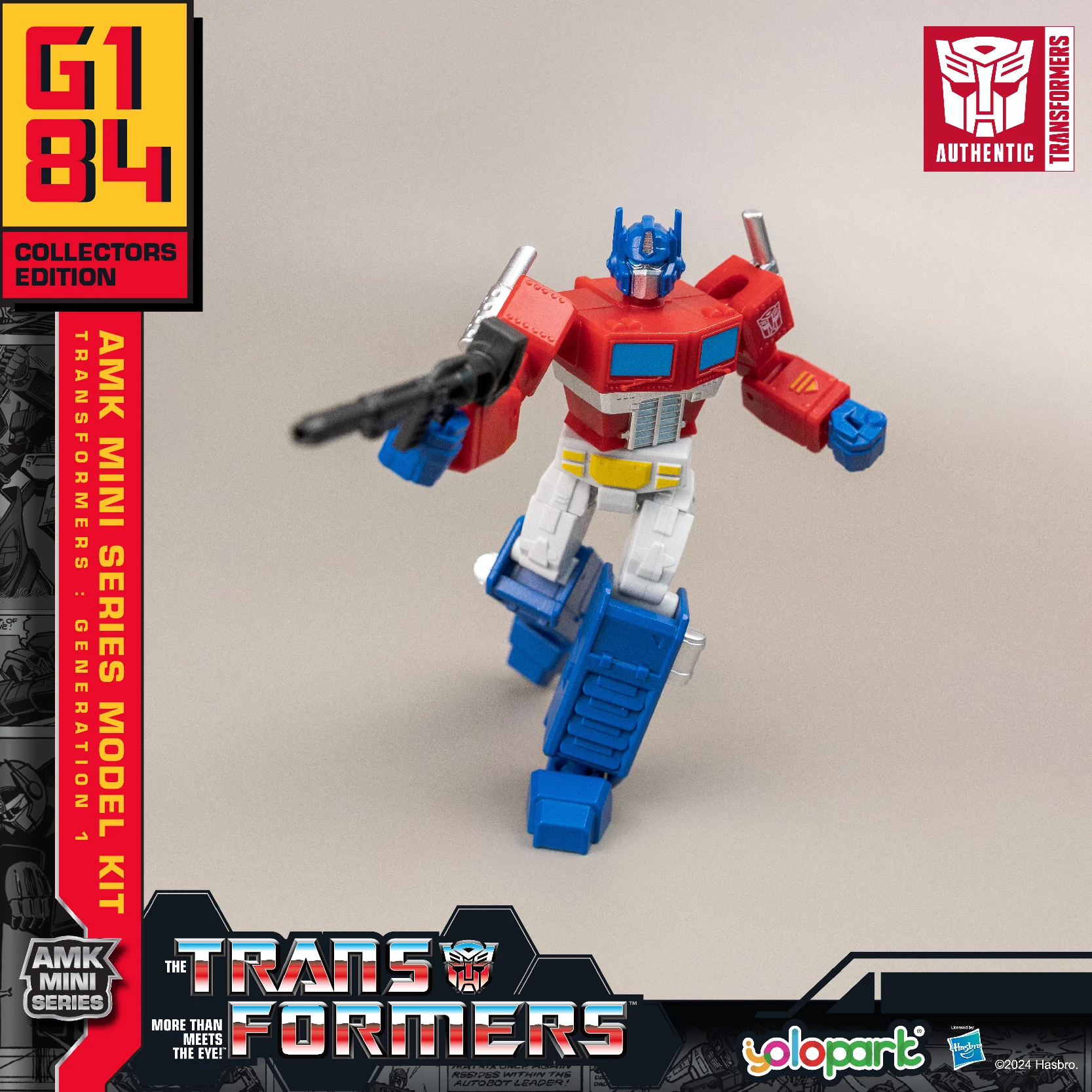 AMK Mini -Optimus Prime Model Kits Transformer Toy