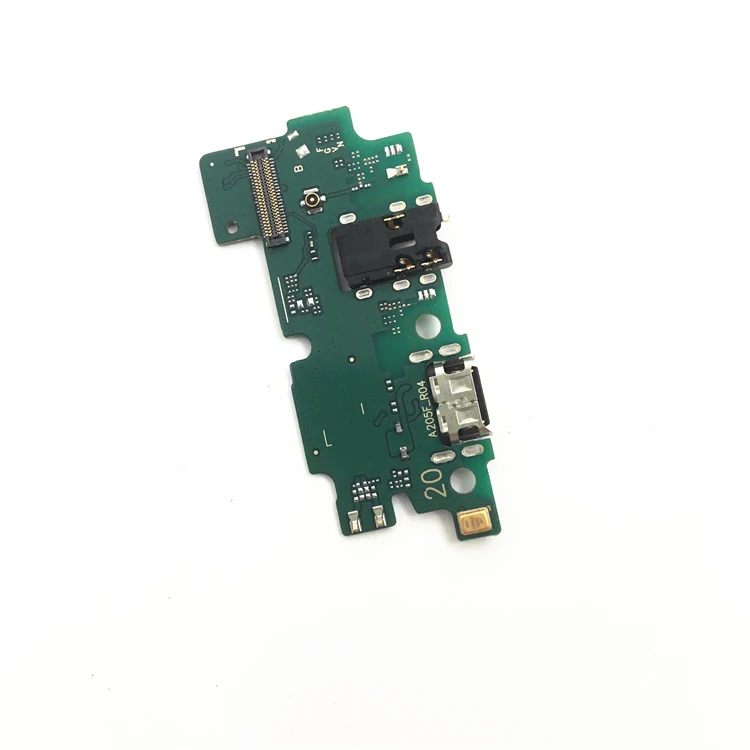 Cellphone Parts charging port Board Replacement For Samsung Galaxy A20 A205 USB Charging Charger Dock Port Connector Flex