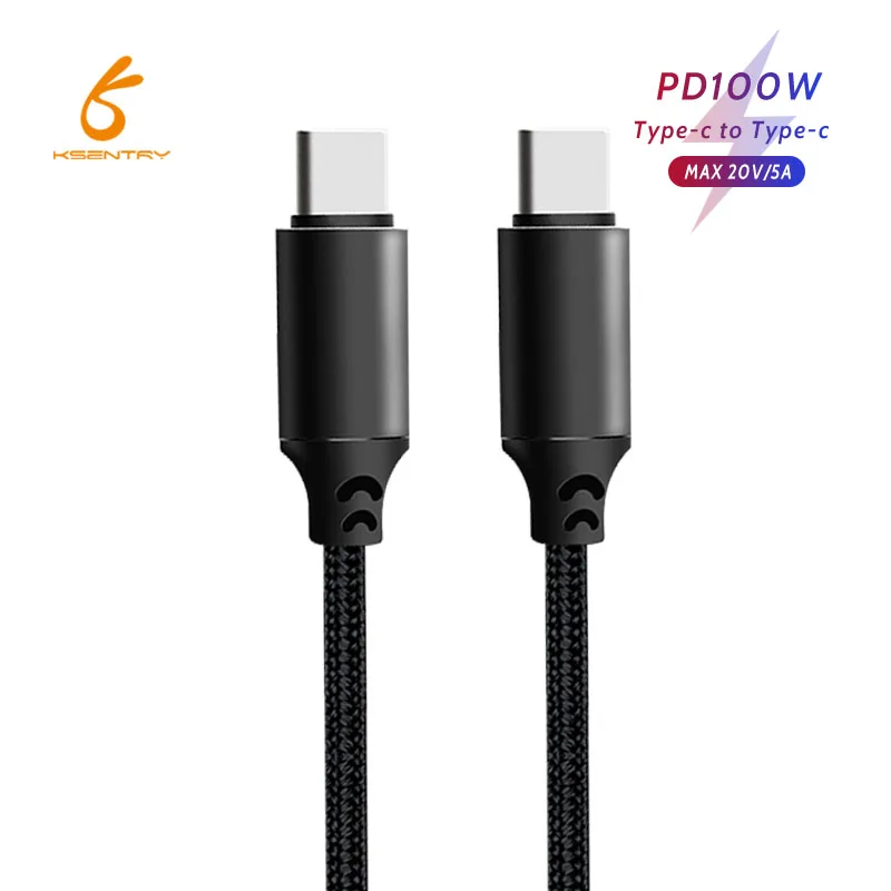 Uniean Pd 100w Fast Charging Full Function 20gbps Data Type-c Male To Male Cable Pcie Usb 3.2 Gen2 For Apple Macbook Note