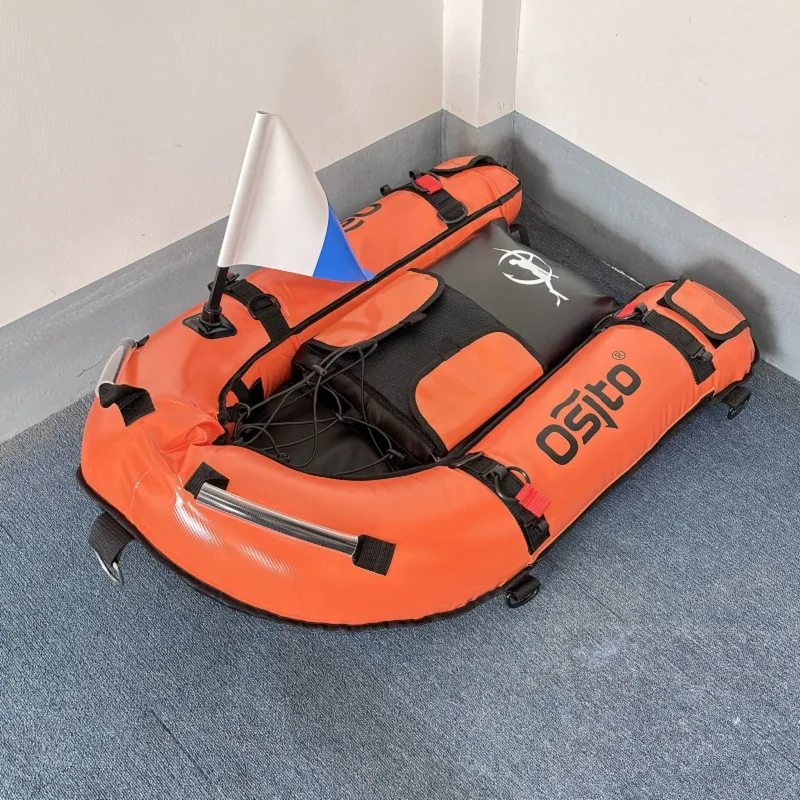 Heavry Duty PVC Inflatable Spearfishing  Float Boat In Stock