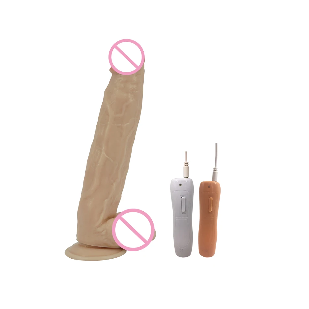 
 Горячая распродажа! 12 дюймов большой фаллоимитатор петух силиконовый вибратор секс-игрушка для женщин! Чем больше, тем лучше!  