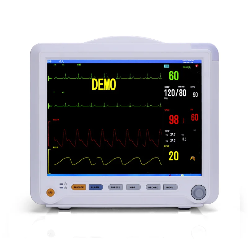6 parameter Patient Monitor Real-time S-t Segment Analysis multipara monitor vital signs monitor for hospital