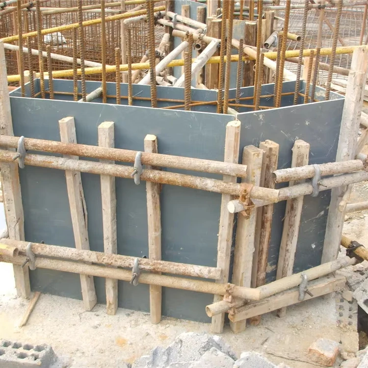 12mm 15mm 18mm thickness Waterproof fireproof reusable concrete formwork shoring system for slab plastic formwork panels