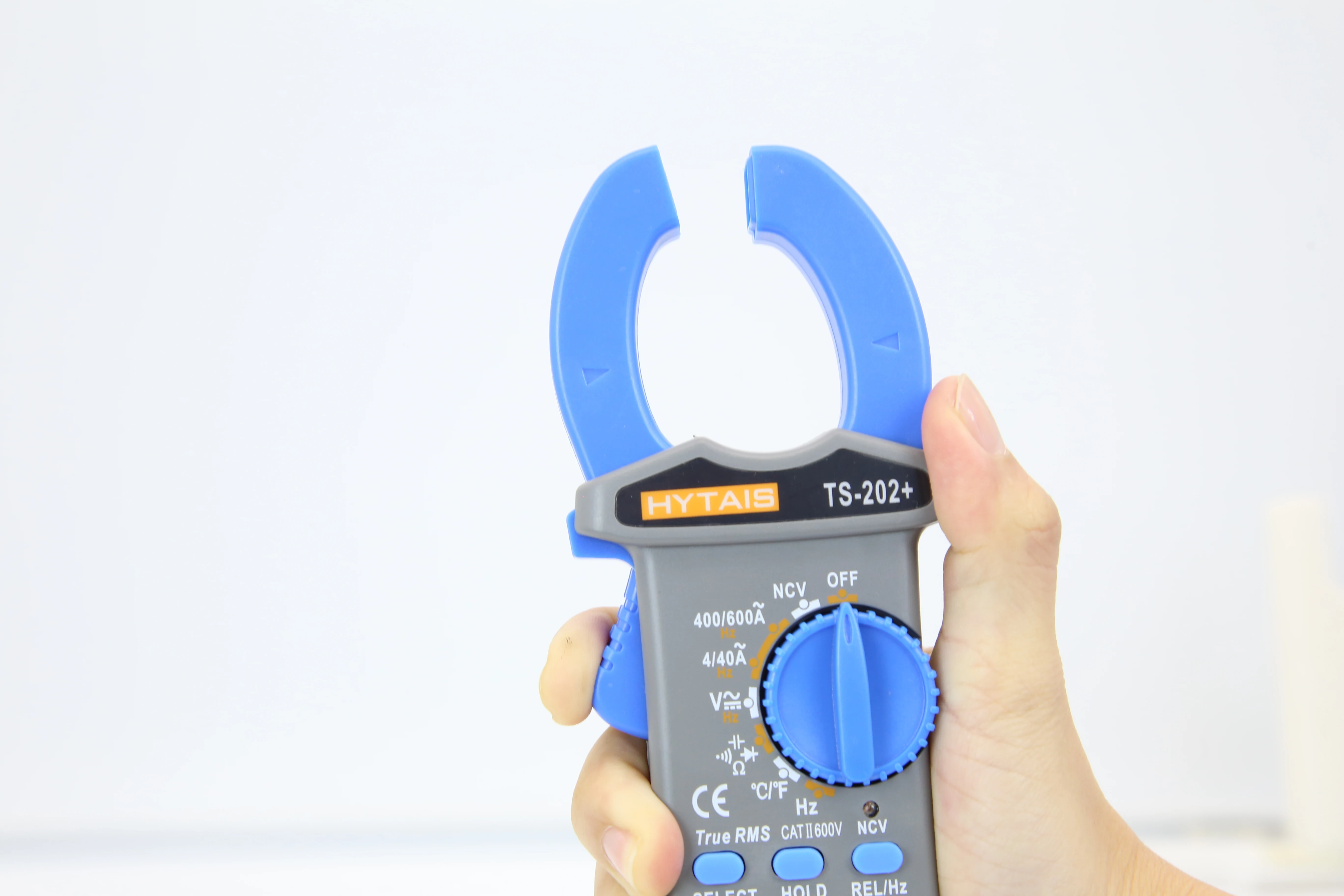 TS202+Digital Ammeter Clamp Ac / Dc Full Automatic Clamp Meter