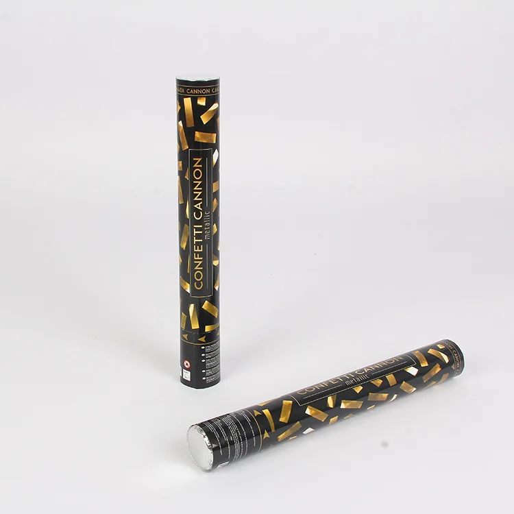 Праздничный Поппер металлик конфетти пушка Свадьба выпускная Вечеринка Новый год праздники помолвка праздник клуб