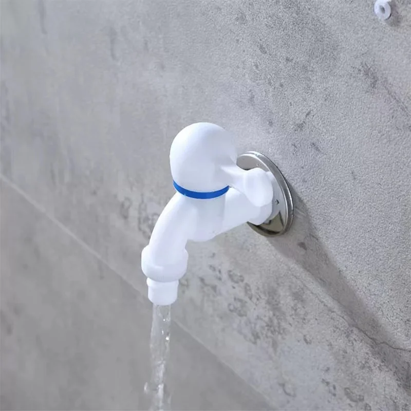 Ceramic Chip Faucet Series Washroom Basin Faucet PP Plastic Water Tap for Sale