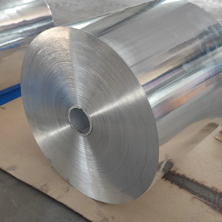 Factory Sale 8011 Aluminum Foil Roll Food Grade 35 Micron Aluminum Foil In Roll Jumbo Aluminium Foil Roll