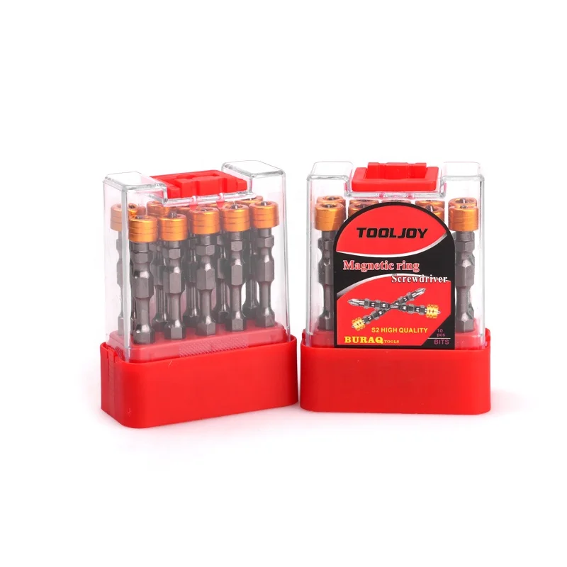 PH1-PH6Hexagonal double head screwdriver head with aluminum magnet wire with elastic stainless steel batch nozzle