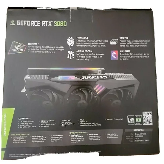 Качественная Новинка GeForce RTX 3080 Gaming Trio Z готова к отправке