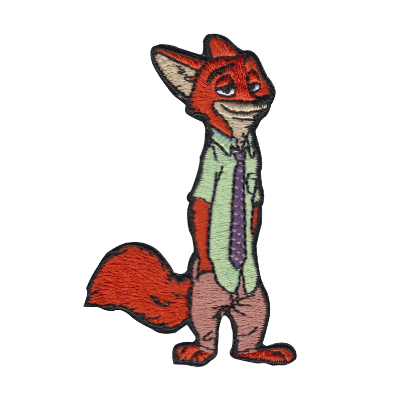 
Support 7 days sample order lead time High Quality Customized squirrel Animal Patches Embroiderd 